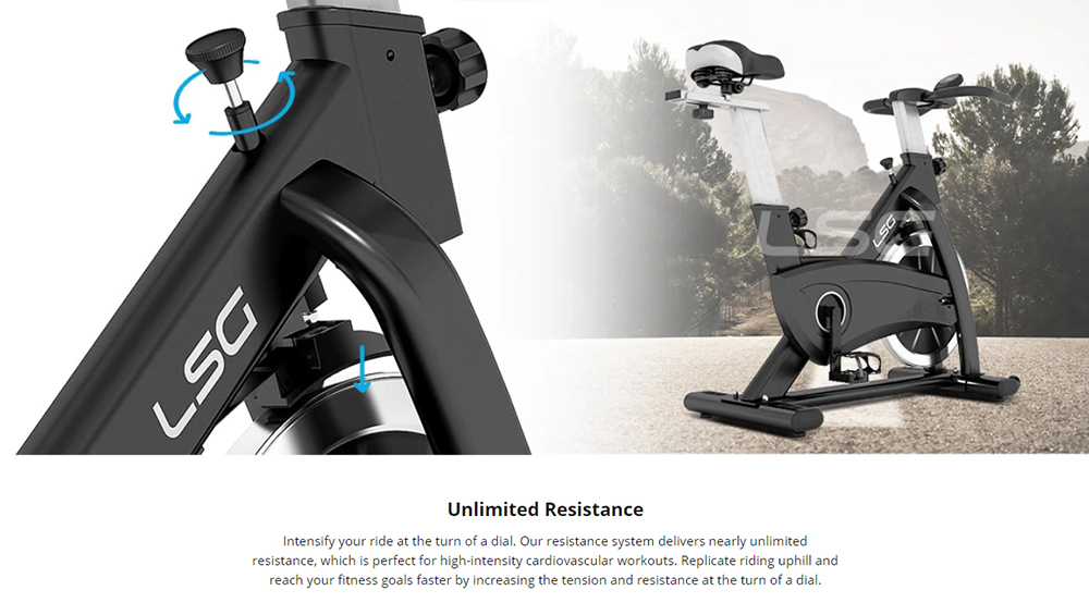 lsg fitness spin bike